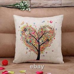 100Pcs Sublimation Blank Throw Pillow Case Cover for Couch Sofa Bed Linen Decor