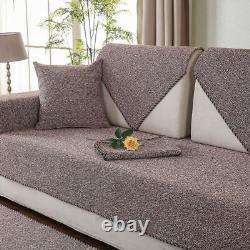 2022 new Anti-slip 3-seater cotton and linen corner sofa cover for living room