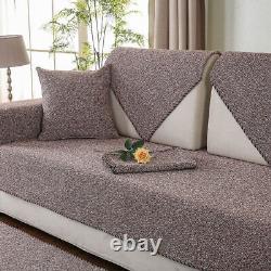 2022 new Anti-slip 3-seater cotton and linen corner sofa cover for living room