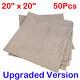 50pcs Sublimation Blank Linen Throw Pillowcases Cushion Sofa Home Cover Decor