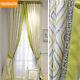 American Country Linen Fashion Modern White Cloth Blackout Curtain Tulle N704