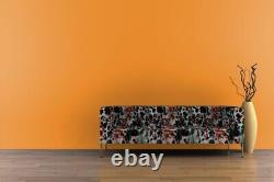 Aztec Cowhide Printed Upholstery Digital Printed Fabric Upholstery, Sofa Fabric