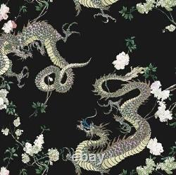 Chinese Dragon Printed Upholstery Digital Printed Fabric Upholstery, Sofa Fabric