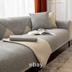 Cotton And Linen Sofa Cover Four Seasons Universal Living Room Non-Slip Sofa