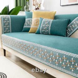 Cotton Linen Sofa Cushion 4Seasons General Sofa Cover Modern Non-slip Sofa Cover