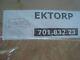 Ikea Ektorp Cover For Ektorp Loveseat With Chaise Svanby Brown Slipcover New Nos