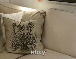 IKEA Ektorp SLIPCOVER 2 Seat Loveseat Sofa w Chaise Cover RISANE NATURAL Beige