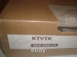 IKEA KIVIK Loveseat 2-seat Sofa COVER ONLY 74 3/4 ISUNDA BEIGE Slipcover NEW