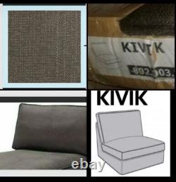 IKEA Kivik Chair Tullinge RUST Burnt Orange ONE-Seat Sofa Section 1 COVER ONLY