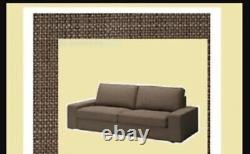 IKEA Kivik Isunda Brown 2 Seat + Corner Section Sofa Sectional, 4Seat NEW COVER