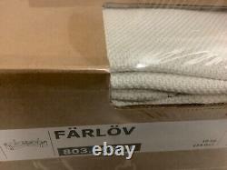 Ikea FARLOV 5 Seat Sectional Sofa LEFT Cover Slipcover FLODAFORS WHITE Sealed