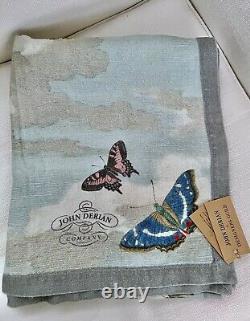 John Derian Butterfly Sky Throw