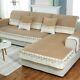 Lace Velvet Thicken Plush Fabric Sofa Cover Sofa Towel Couch Cover Seat Cover