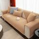 Linen Room Sofa Cover Four Seasons Universal Non-slip Modern Solid Color Cushion