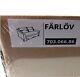 New Ikea Farlov Loveseat Cover Slipcover Djuparp Dark Gray 703.066.86 Couch