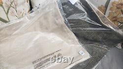 New POTTERY BARN Set Of 2 Woven Linen Pillow Covers Sage Green NWT Non Toxic