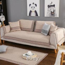 Sofa Cover 2/3Seater Waterproof Classical Fabric Modern Style Soft SlipSlipcover