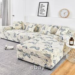 Sofa Cover Sectional Chair Cover Need Order 2pc Sofa Cover L-shape Elasticity