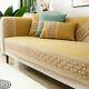 Thick Cotton Linen Sofa Cover Solid Color Non-slip Slipcovers Protector Cushion