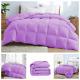 Us Sizes Down Alternative Luxury Comforter Lavender Stripes 1000 Tc Choose Set