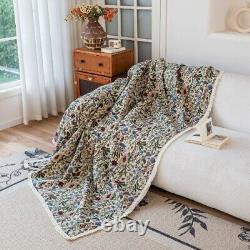 Universal Thickened Fabric Floral Pattern Full Coverage Dirt Resistant SofaCover