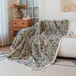 Universal Thickened Fabric Floral Pattern Full Coverage Dirt Resistant SofaCover