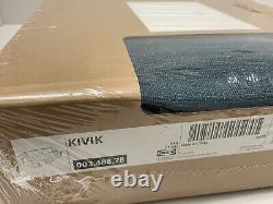 Housse Ikea KIVIK pour canapé 3 places, SEULEMENT LA HOUSSE, bleu foncé hillared 003.488.78 NEUVE