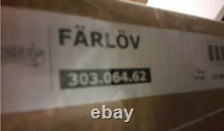 Housse de canapé 5 places Farlov de IKEA pour section gauche avec couverture d'angle beige Flodafors