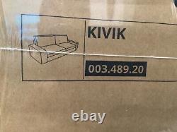 Housse de canapé Ikea KIVIK pour canapé (3 places) 89 3/4 HILLARED ANTHRACITE Nouvelle