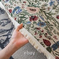 Housse de canapé universelle en tissu épais avec motif floral et couverture intégrale résistante à la saleté