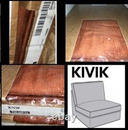 IKEA Kivik Fauteuil Tullinge RUST Orange Brûlé Housse pour Section de Canapé ONE-Seat 1 COUVERTURE UNIQUEMENT